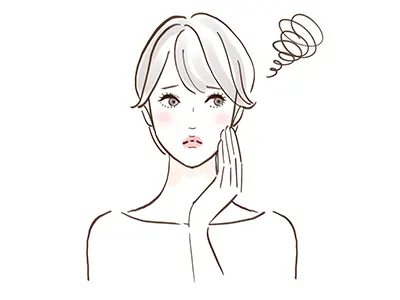 悩む女性